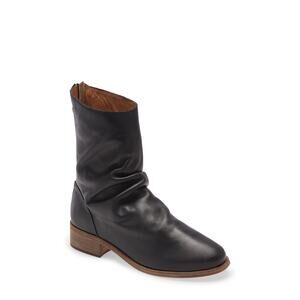 Beek 'Ostrich' Black Boot Size 7